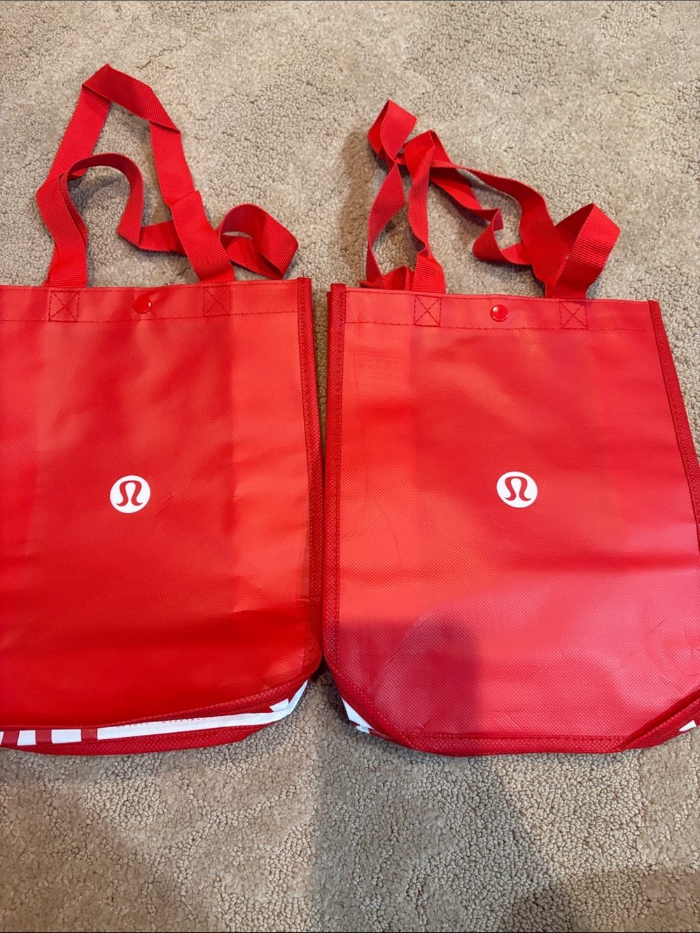 lululemon athletica Red Reusable Tote Bag - Women
